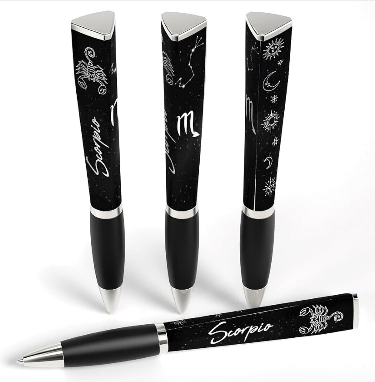 3-Sided Design Zodiac Pen – Scorpio ♏