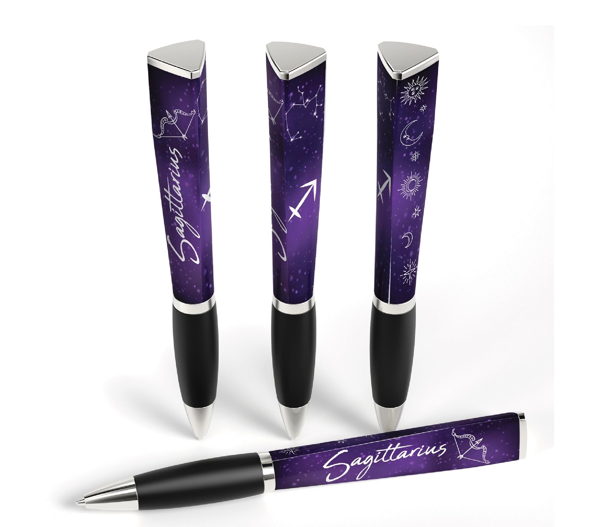 3-Sided Design Zodiac Pen – Sagittarius ♐