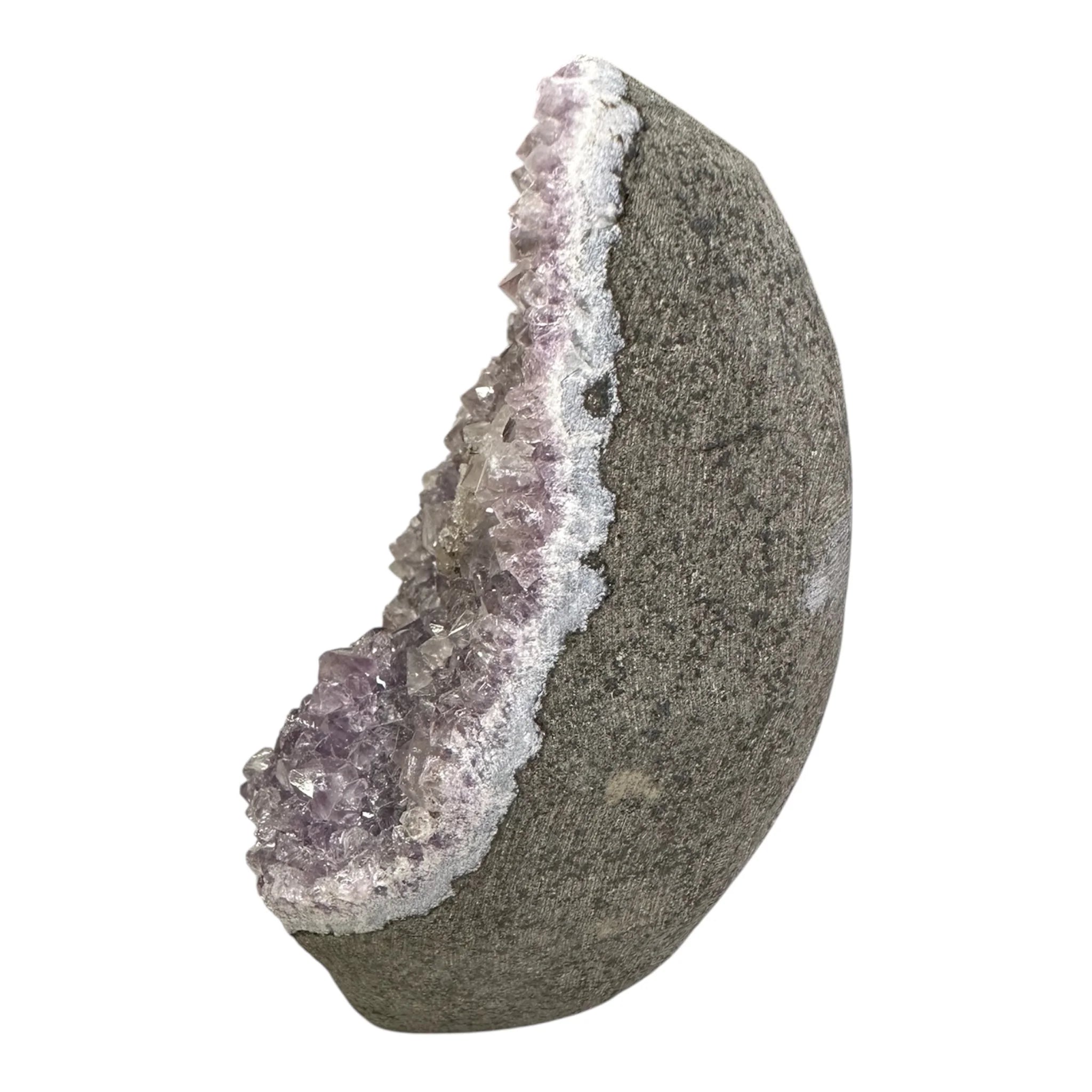Amethyst Geode Cluster – 5.5” Crystal for Protection, Calm & Spiritual Growth