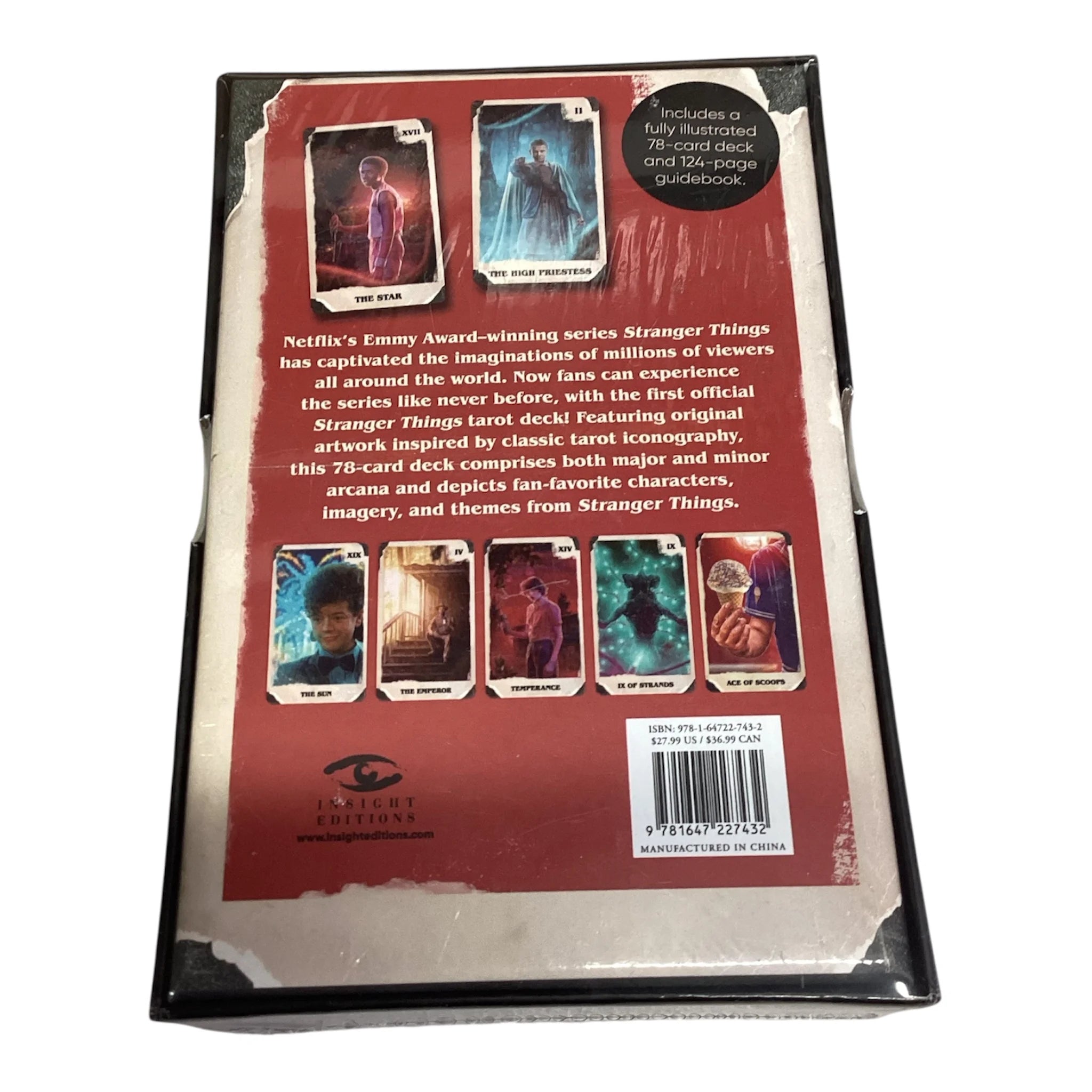 Stranger Things Tarot Deck & Guidebook