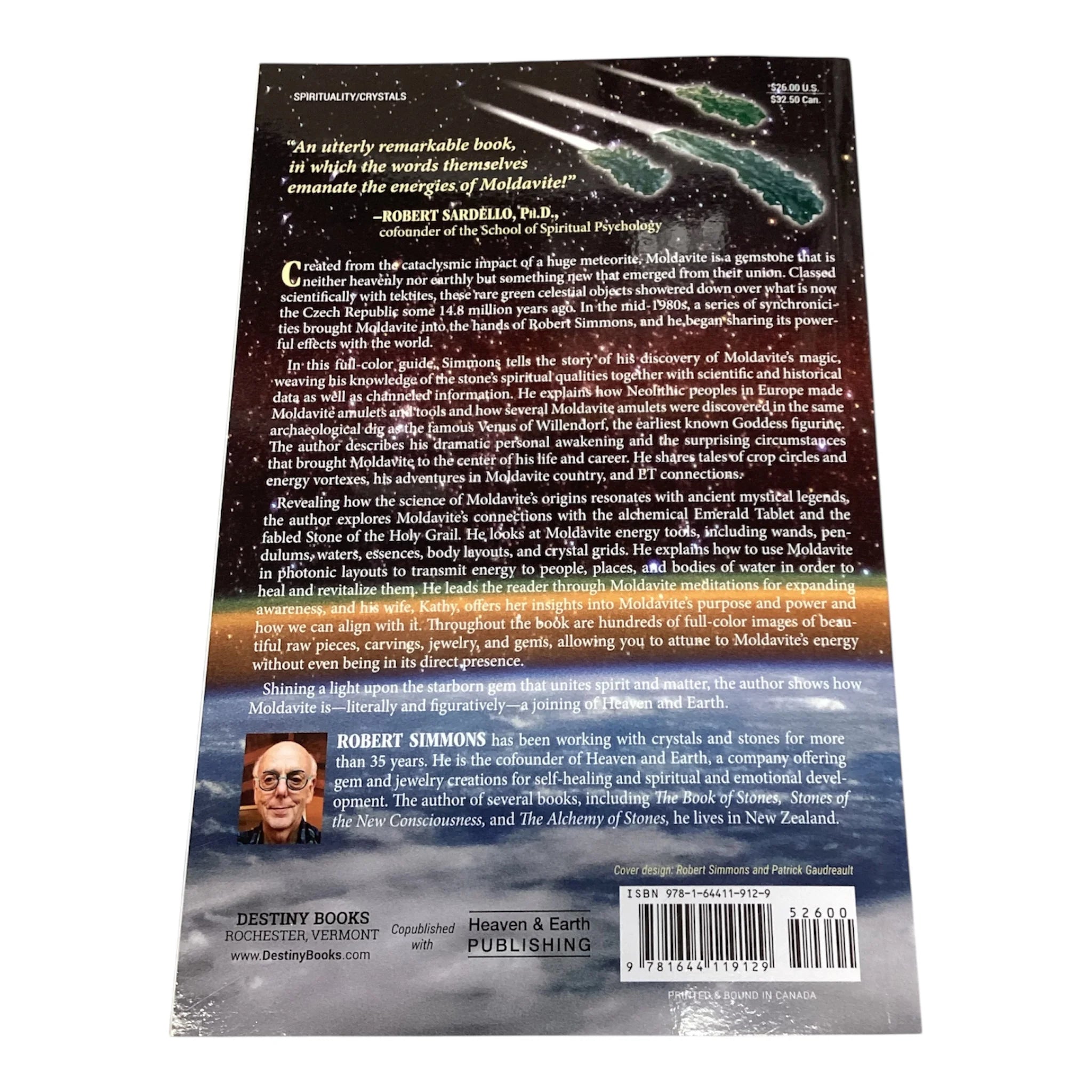 The Book of Moldavite: Starborn Stone of Transformation By Robert Simmons