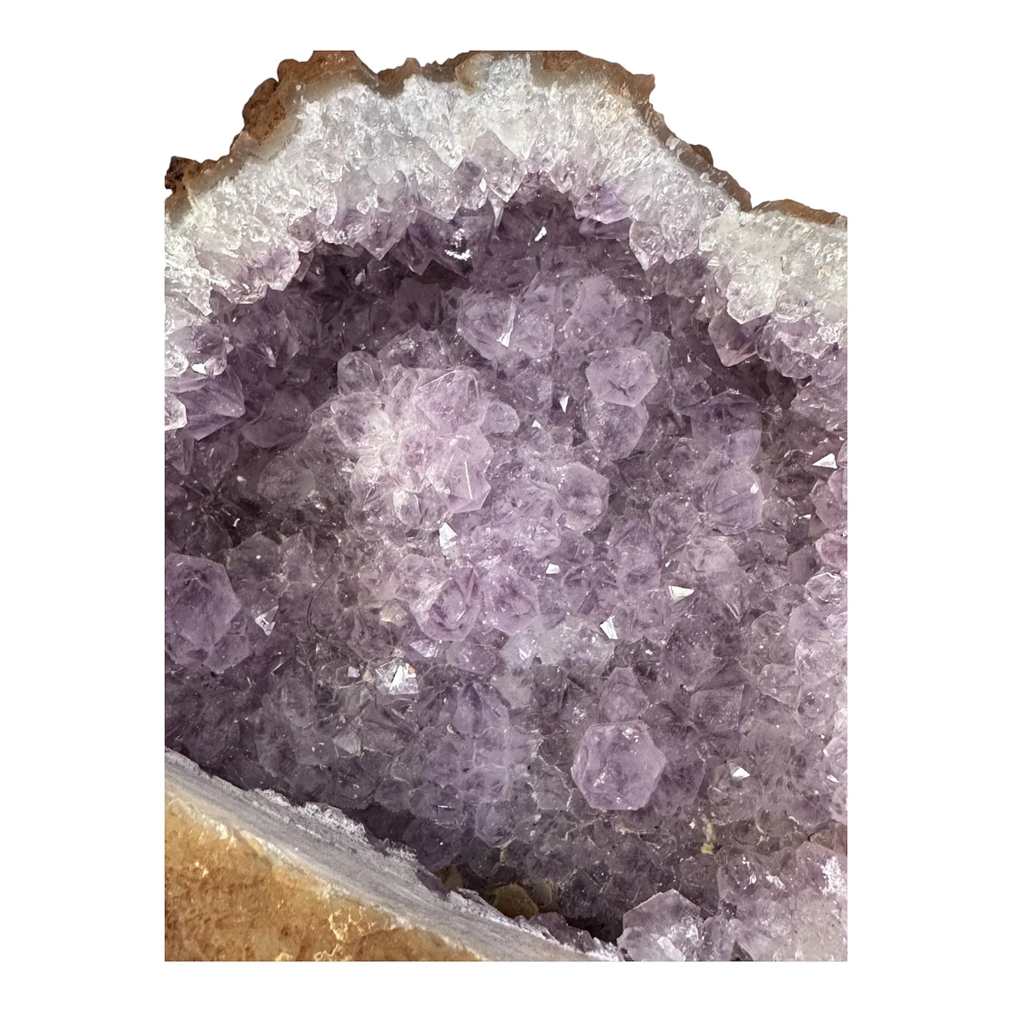 Large Amethyst Geode – 8" | 4 lb 7 oz Natural Cluster for Healing & Home Décor