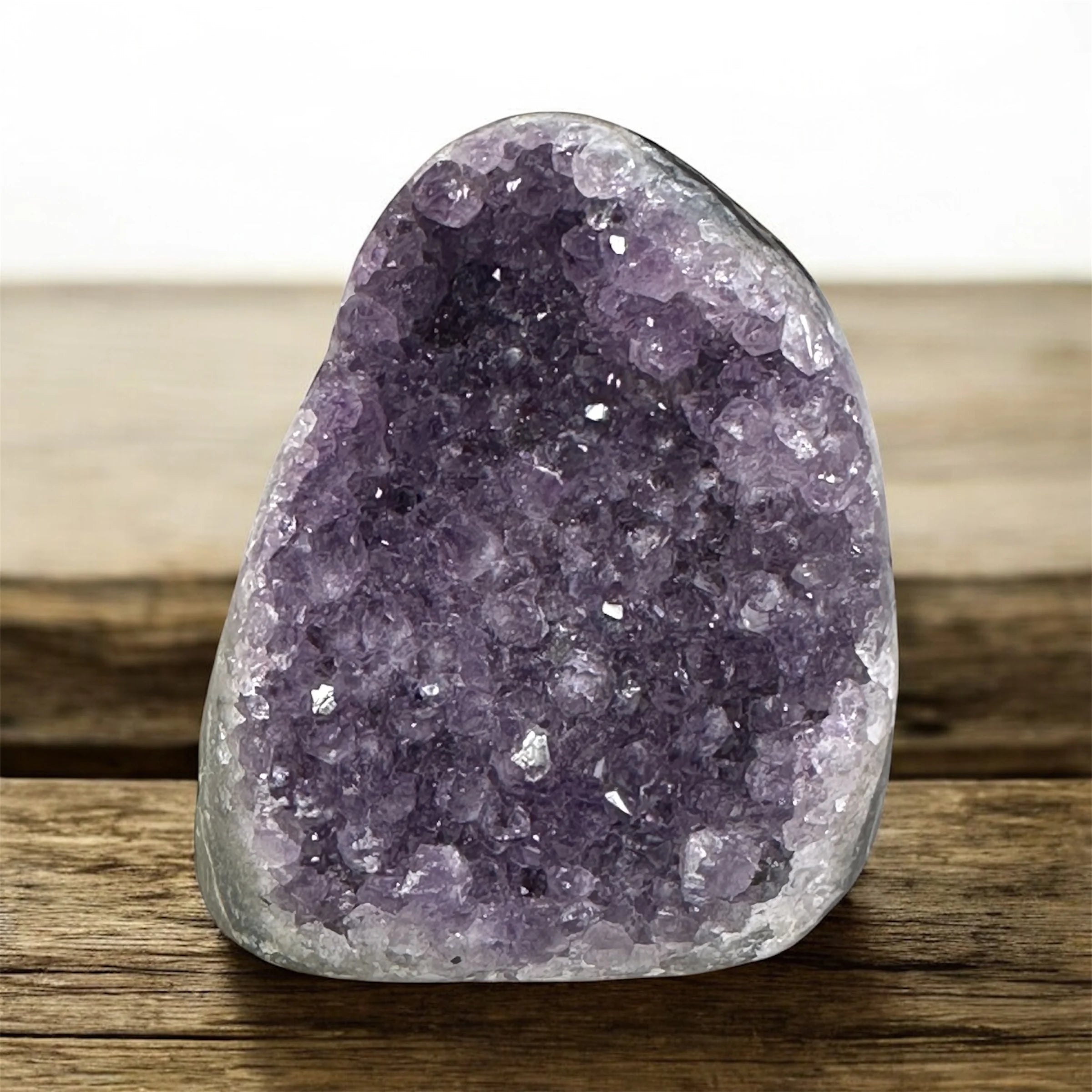 Amethyst Geode Cluster – 2 ¾" | 10 oz Natural Healing Crystal