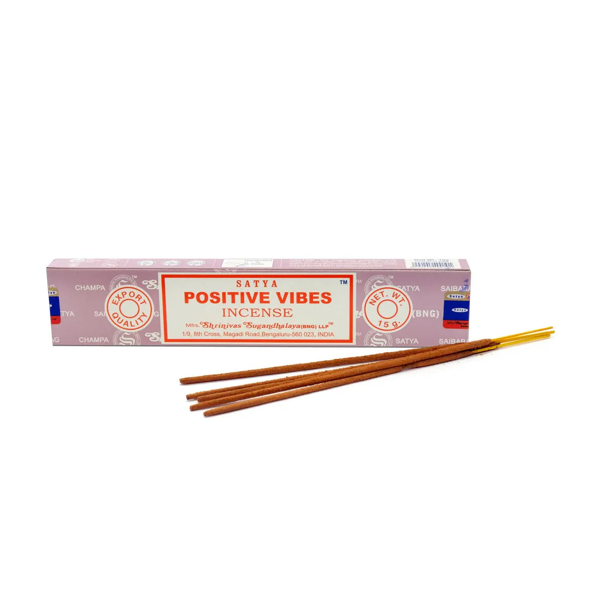 Satya Positive Vibes Incense Sticks – Uplifting Aroma
