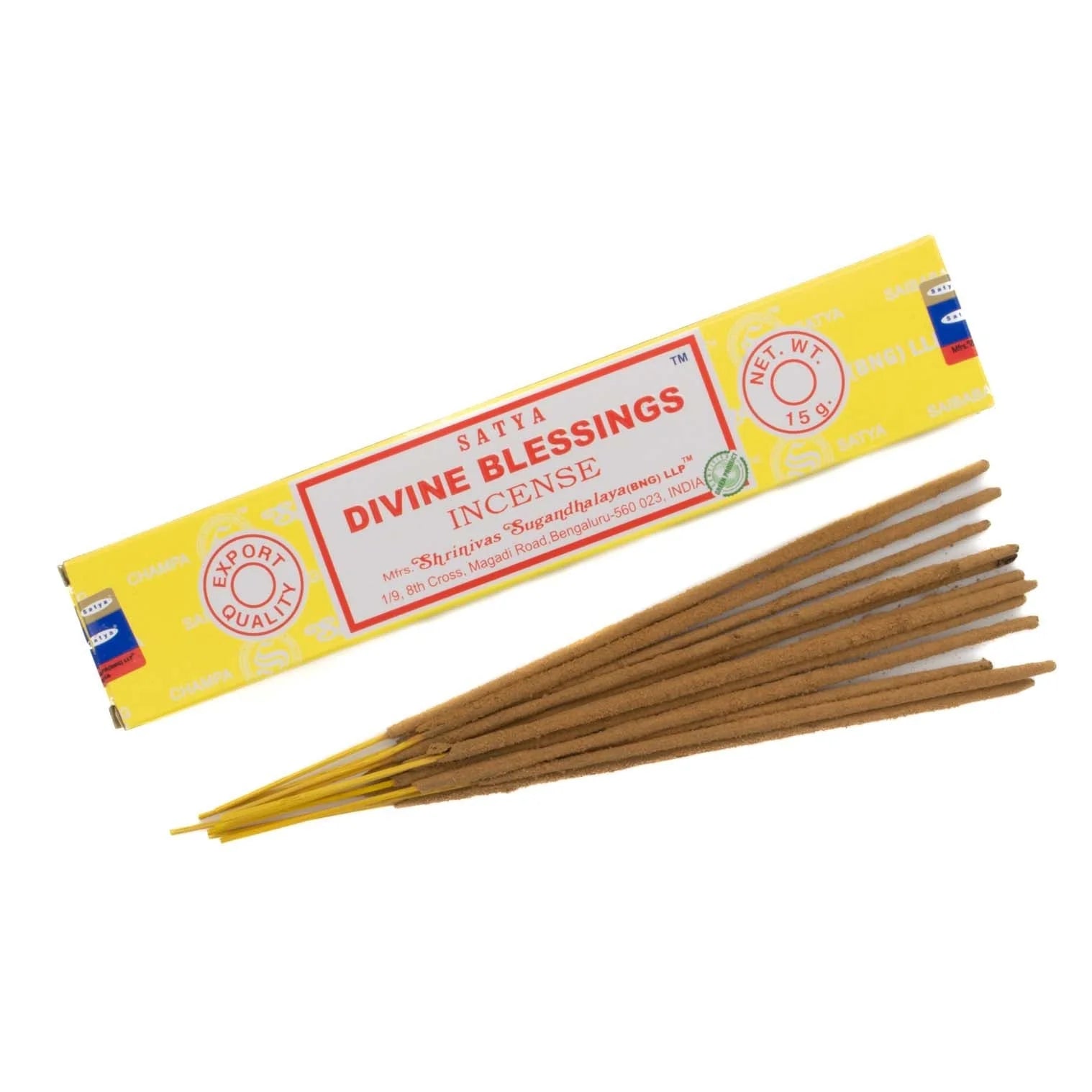 Satya Divine Blessings Incense Sticks – Uplifting & Positive